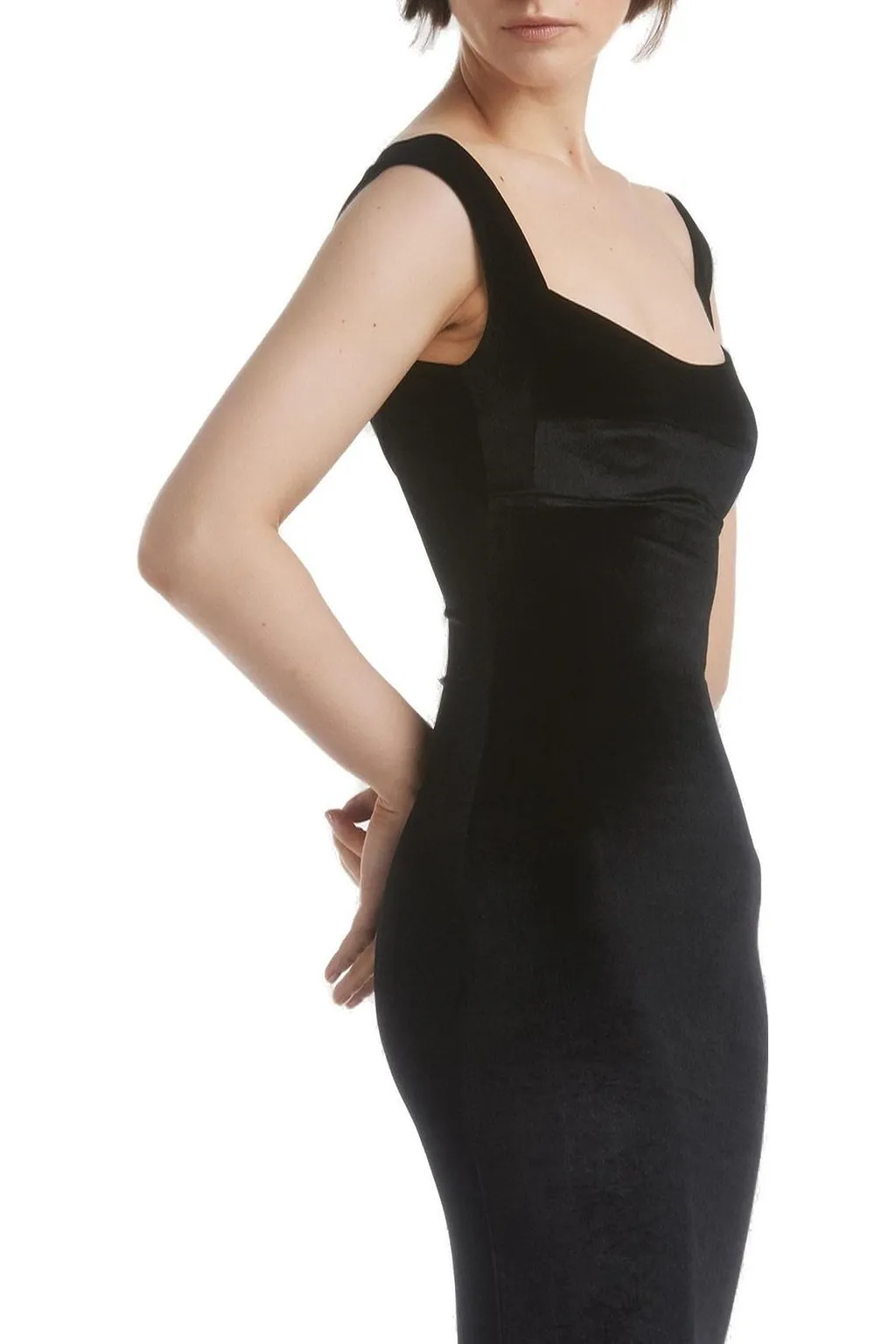 Atu Body Couture Velvet Corset Mermaid Dress