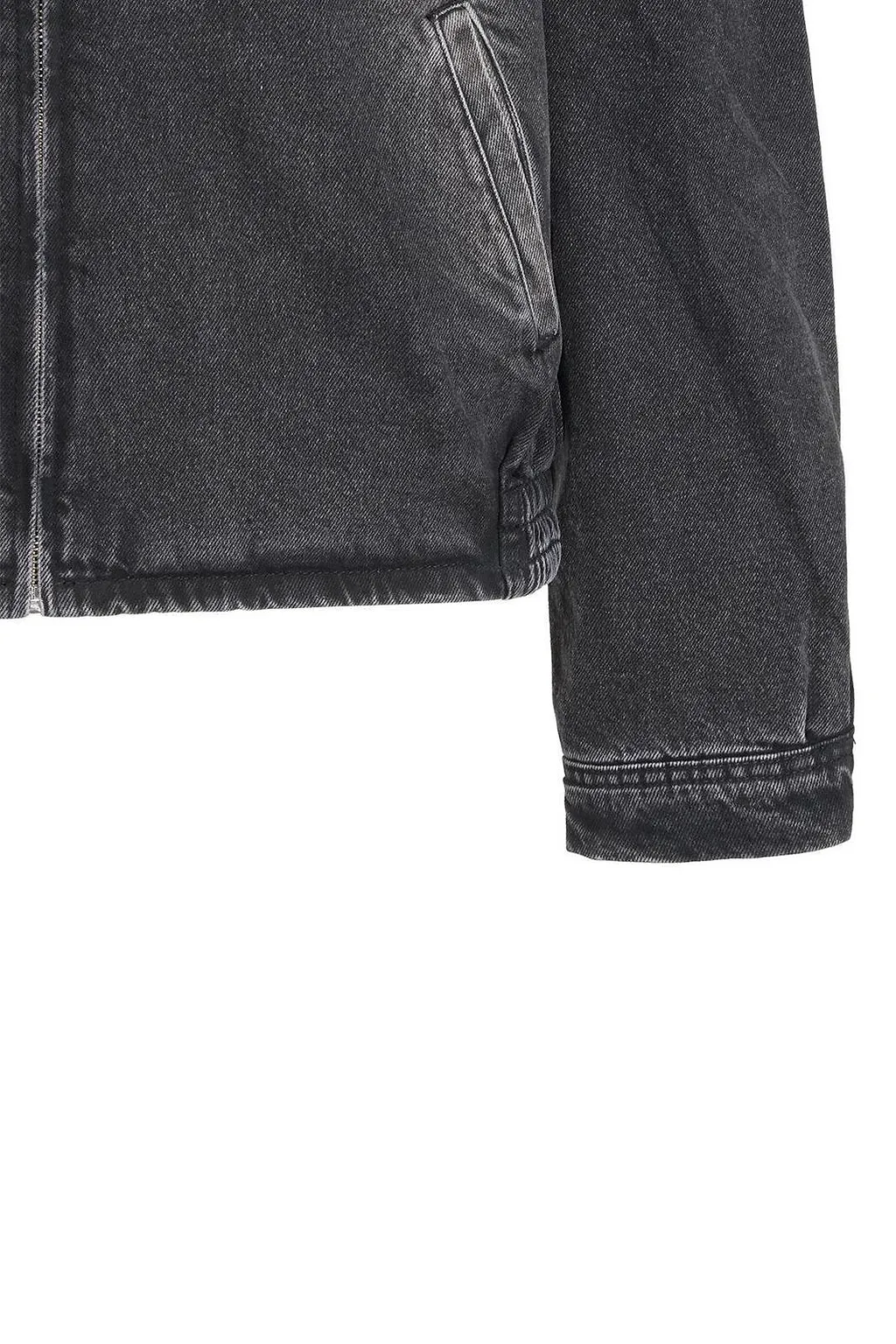 Arte Antwerp Logo Zip Denim Jacket