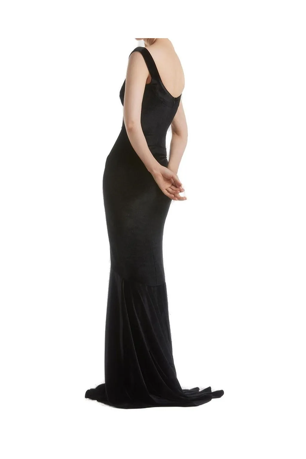 Atu Body Couture Velvet Corset Mermaid Dress