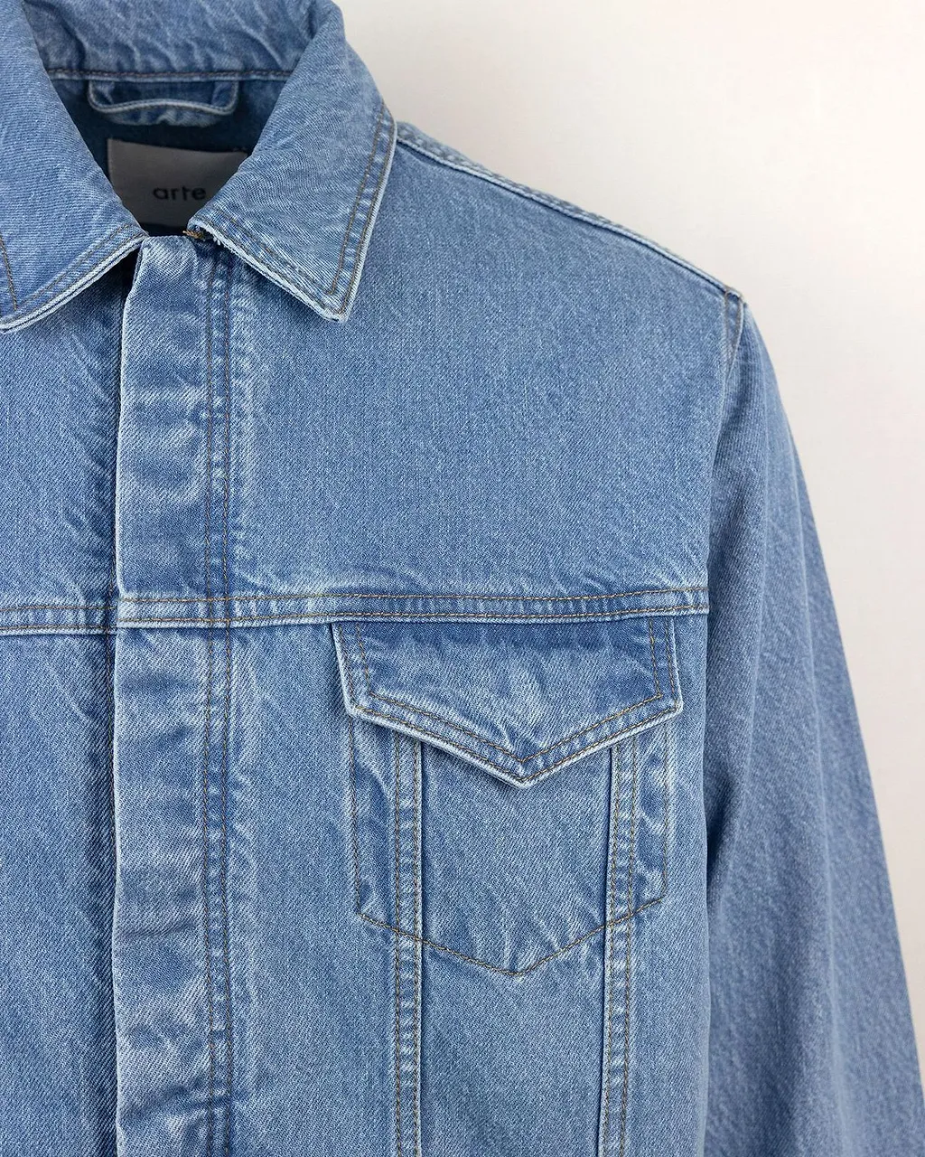 Arte Antwerp Long-Sleeved Denim Jacket