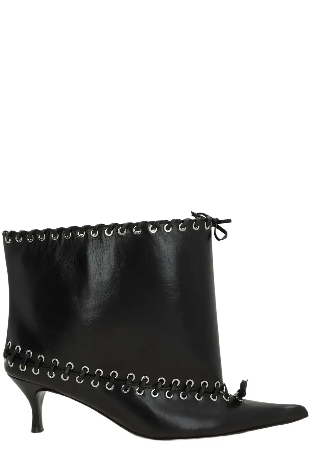 August Barron Eyelet Ankle Boots