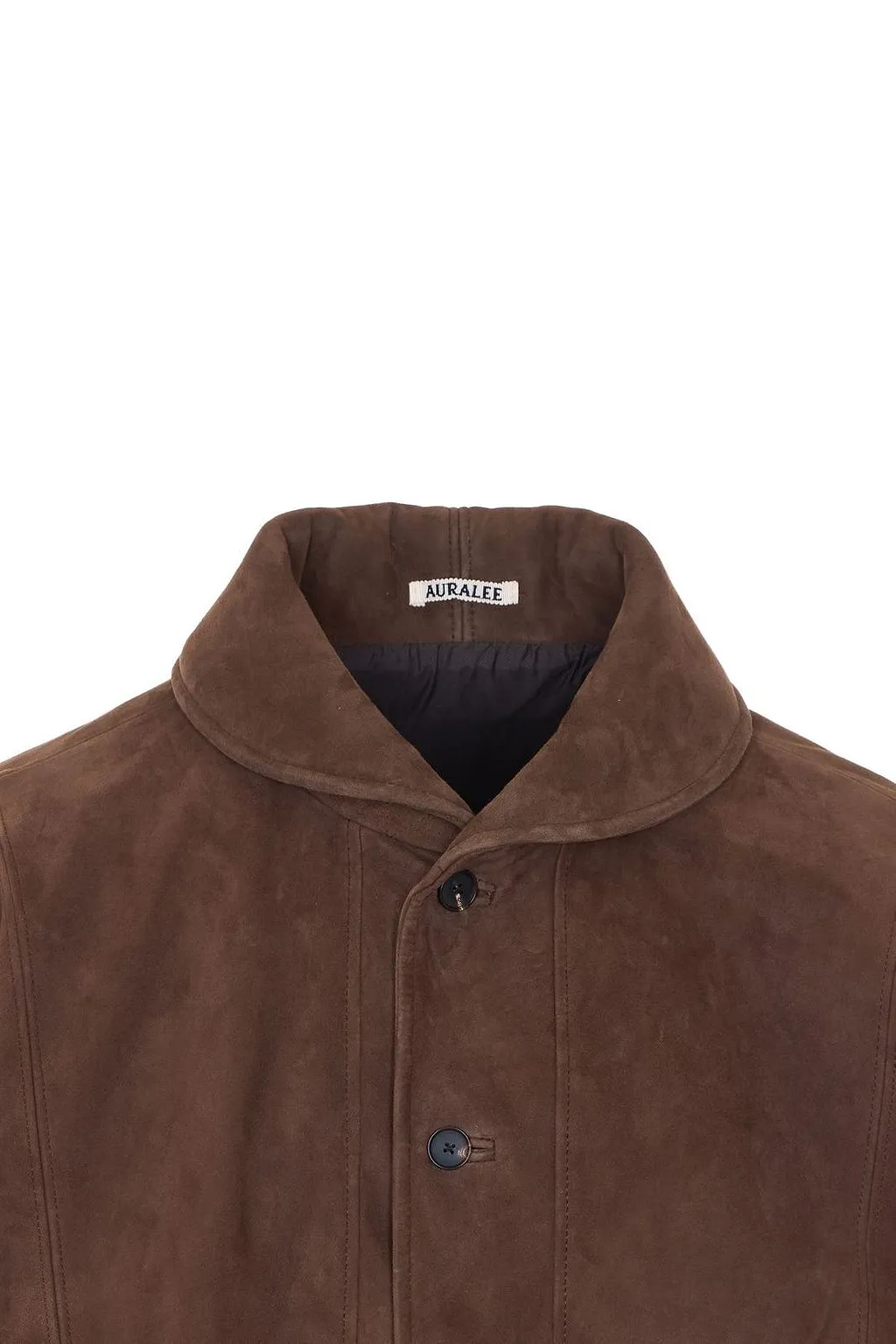 Auralee Button-Front Jacket