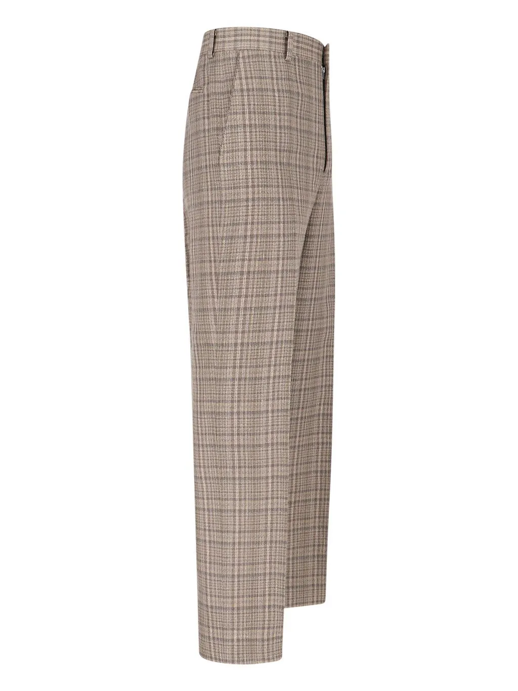 Auralee Check Tailored Pants