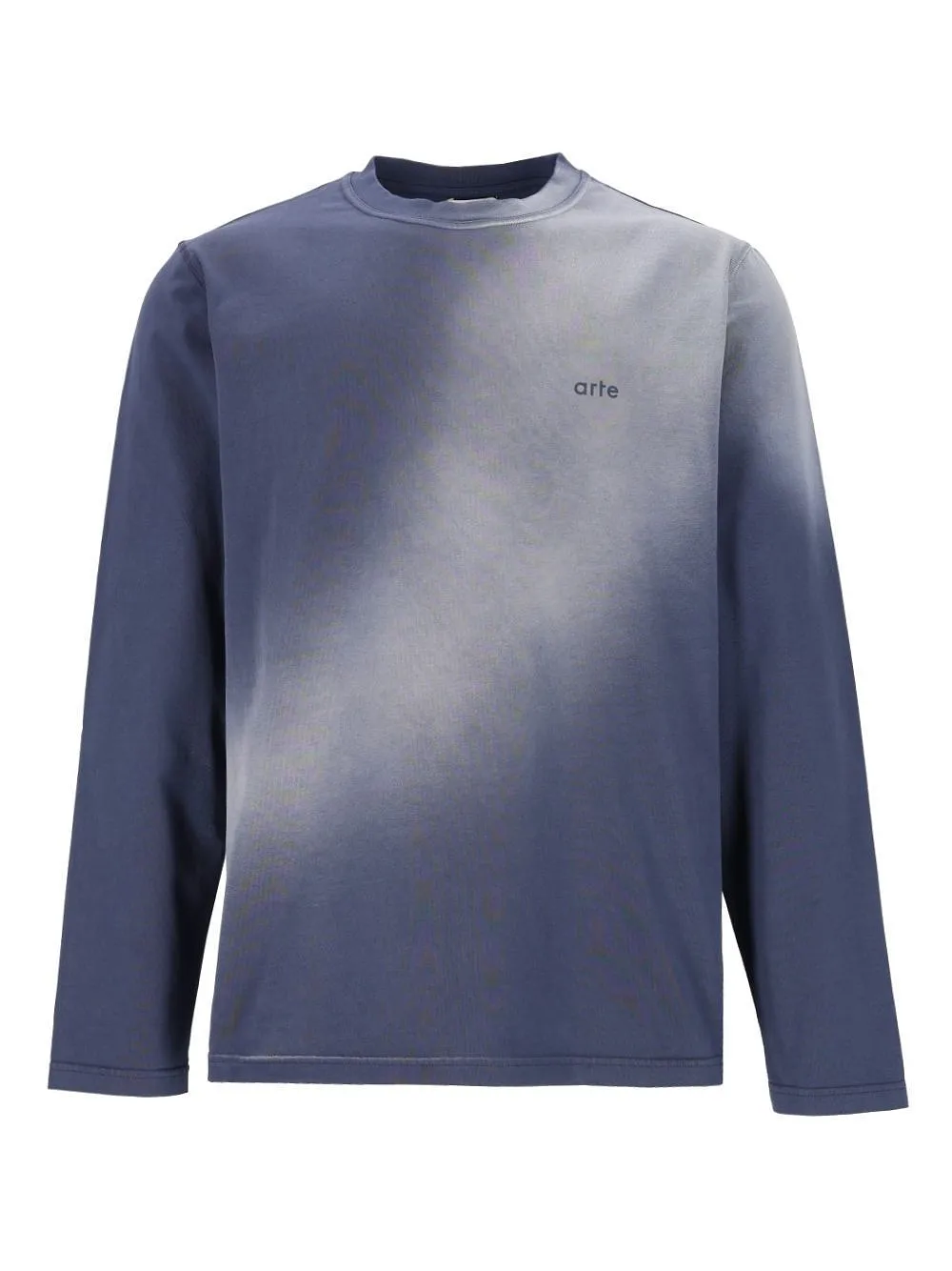 Arte Faded Stencil Logo Long Sleeve T-Shirt