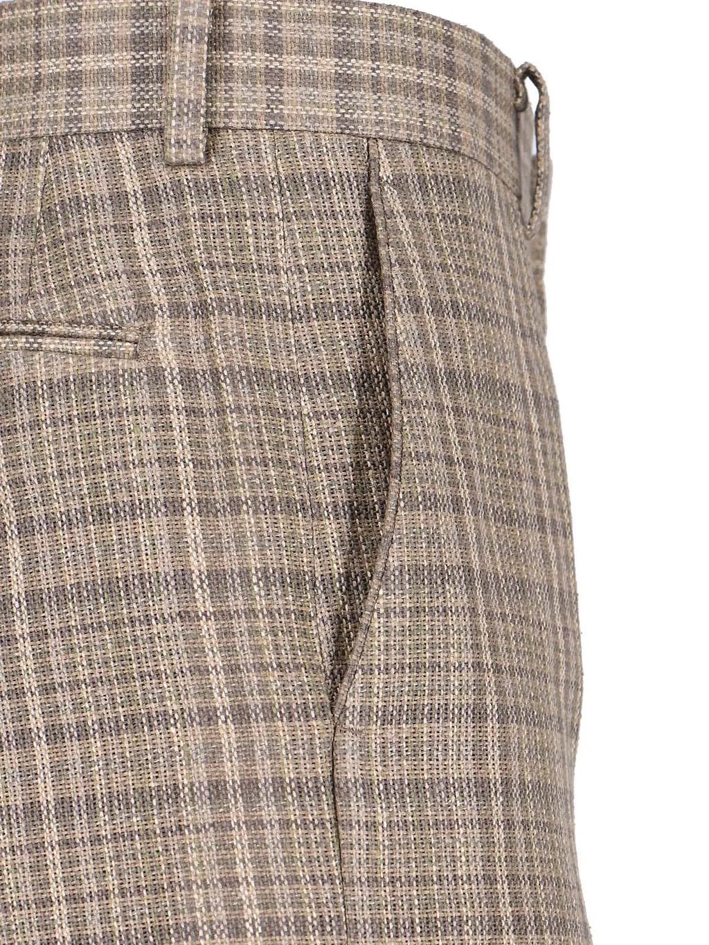 Auralee Check Tailored Pants