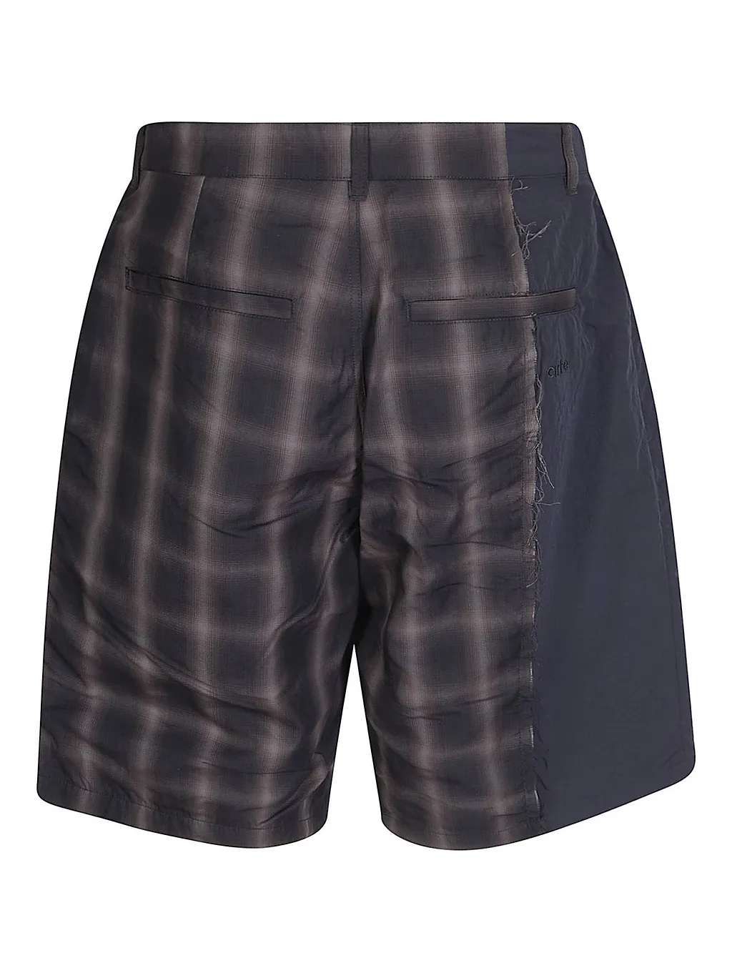 Arte Plaid Panel Shorts