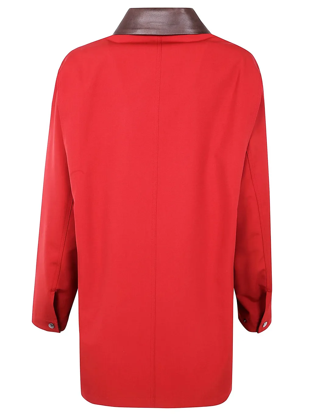 Auralee Contrast Collar Coat