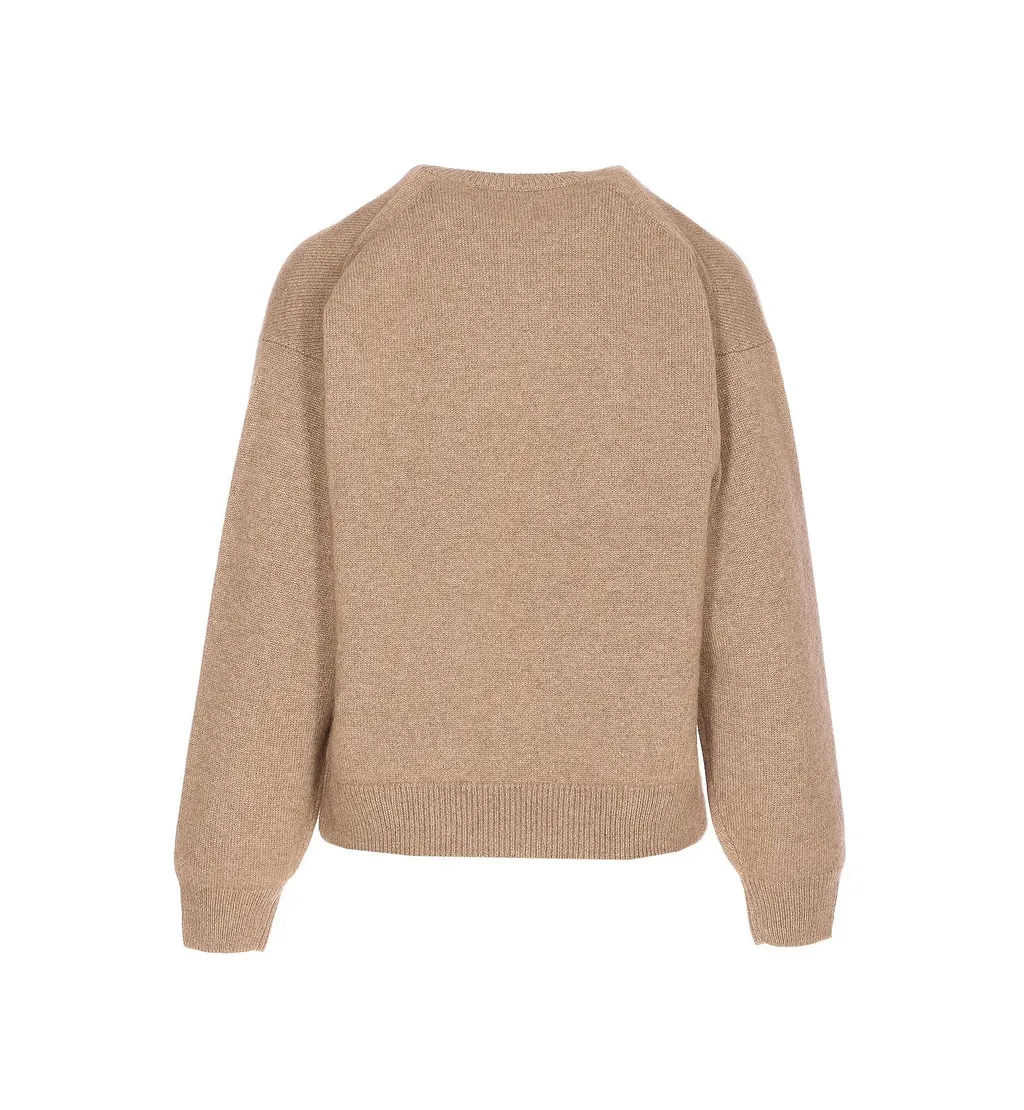 Auralee Crewneck Knitted Sweater