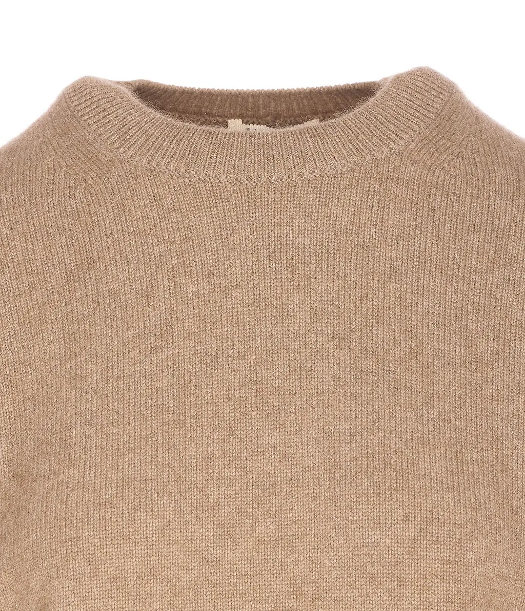 Auralee Crewneck Knitted Sweater
