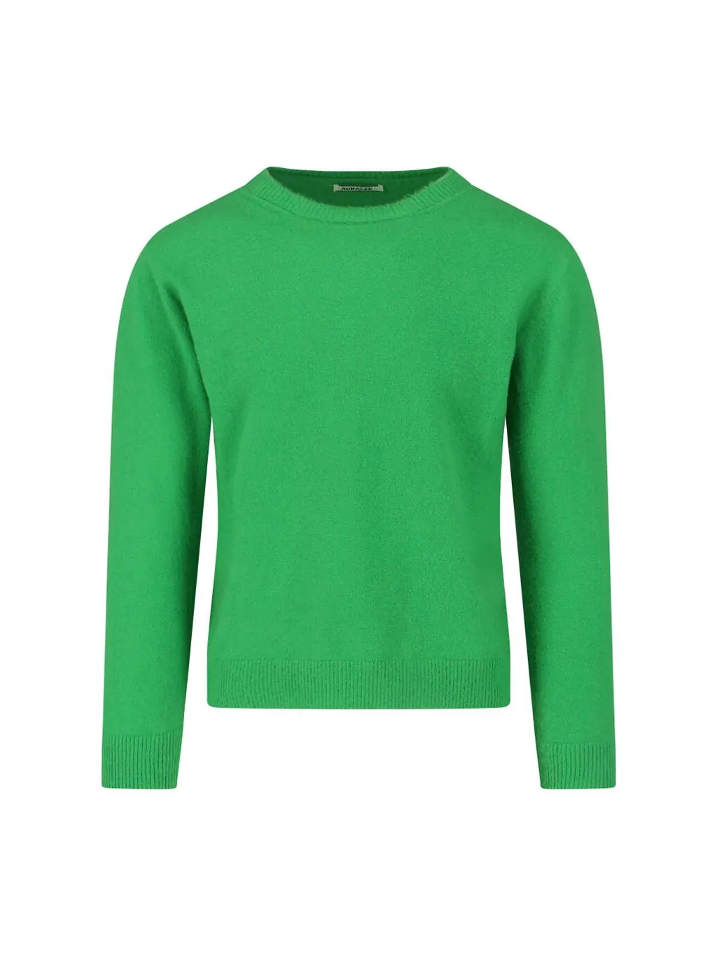 Auralee Crew Neck Knitted Sweater