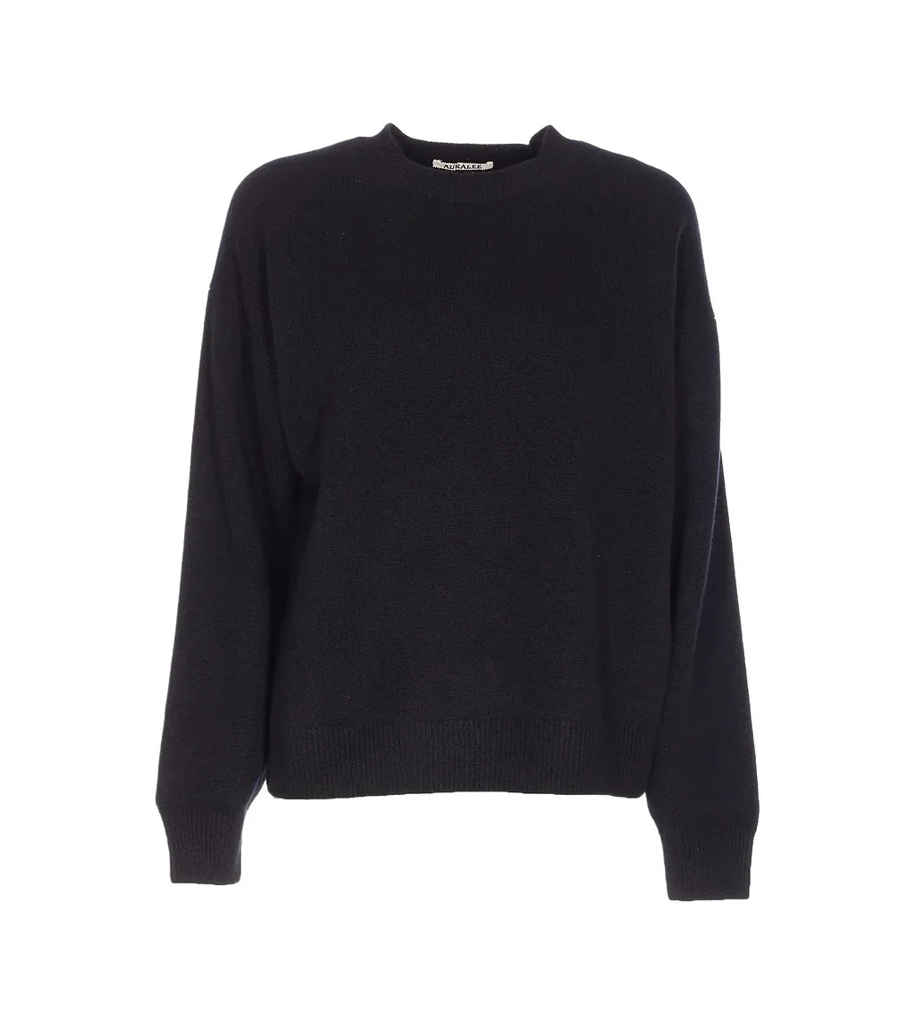 Auralee Crewneck Knitted Jumper