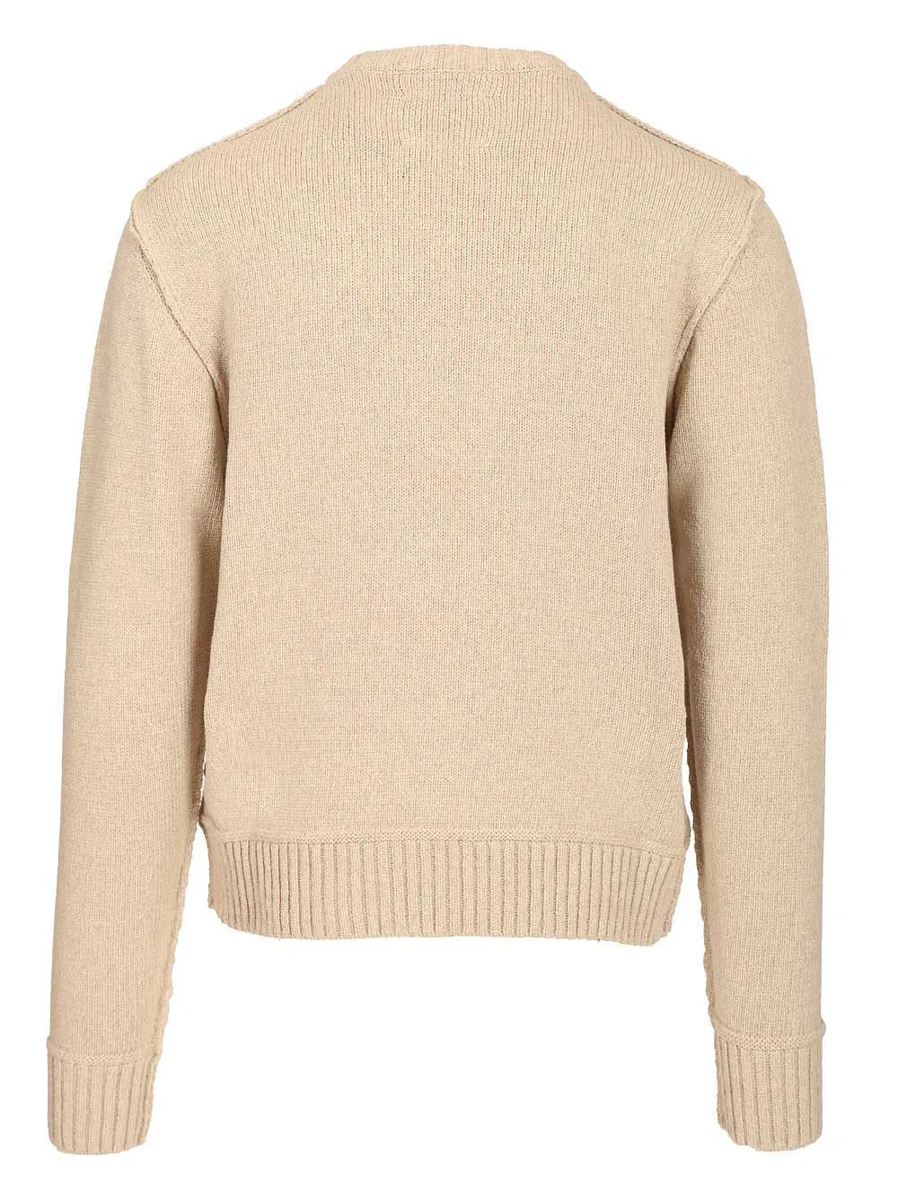 Arte Antwerp Label-Patch Crewneck Jumper