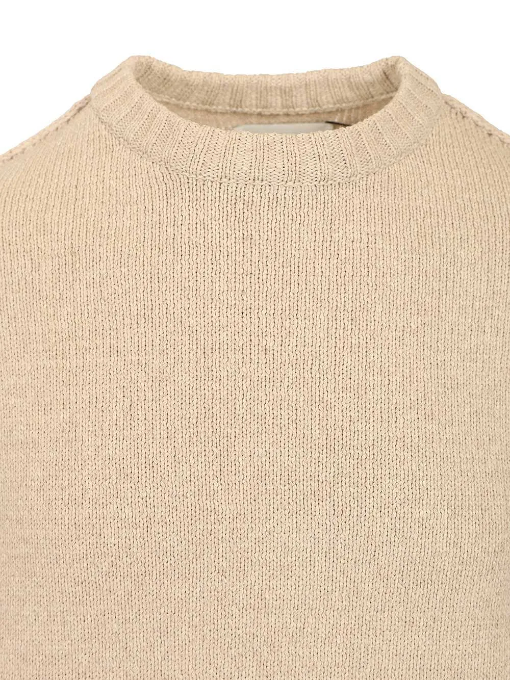 Arte Antwerp Label-Patch Crewneck Jumper
