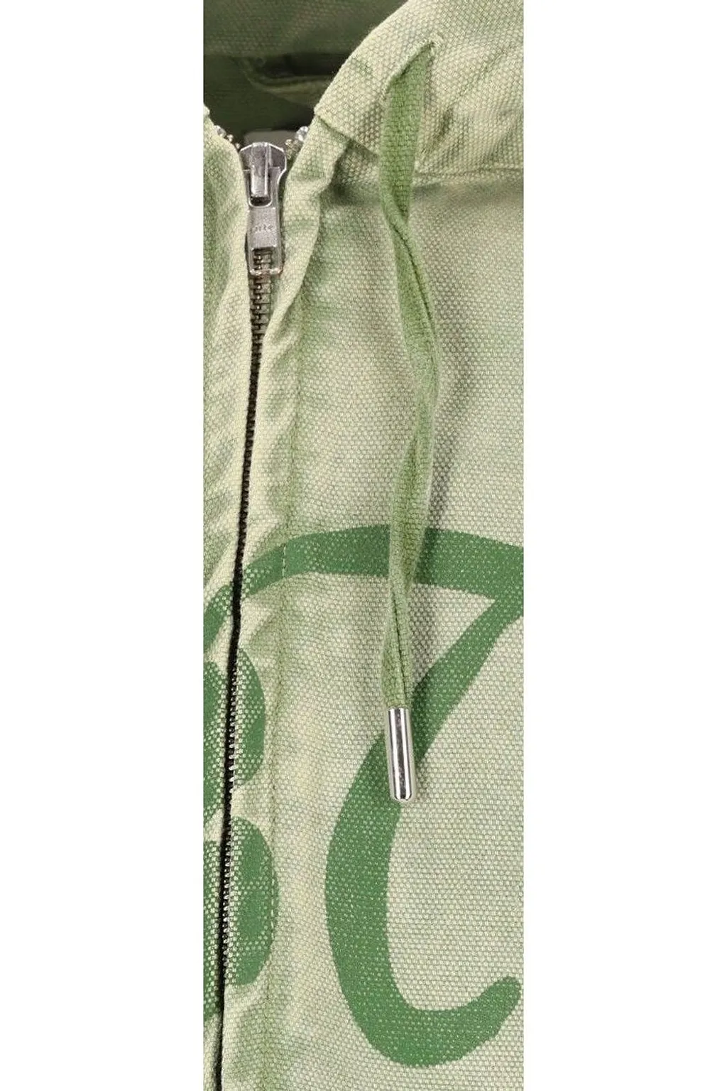 Arte Washed Logo Hooded Jacket