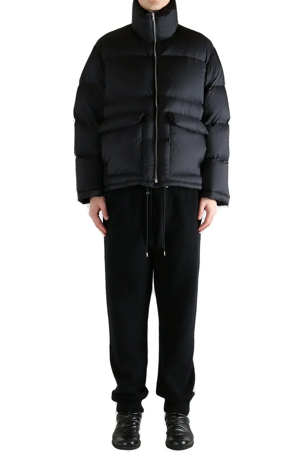 Auralee High Neck Zipped Jacket
