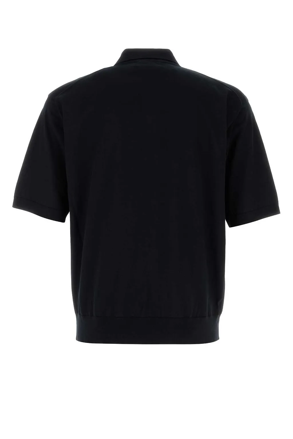 Auralee High Gauge Knit Polo Shirt
