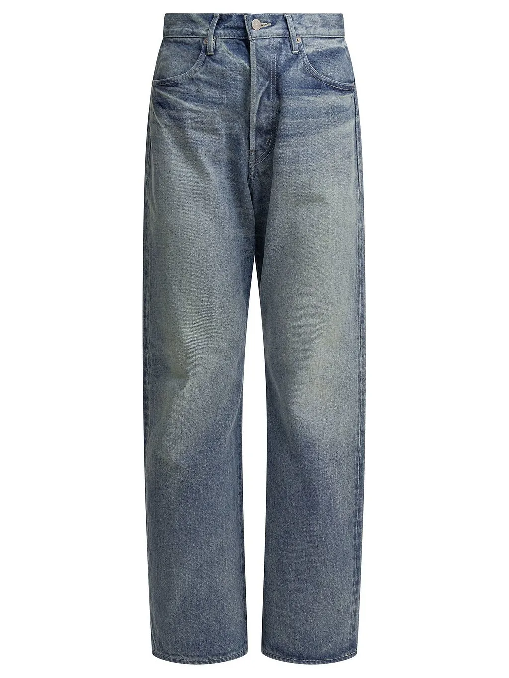 Auralee High Waist Relaxed Jeans
