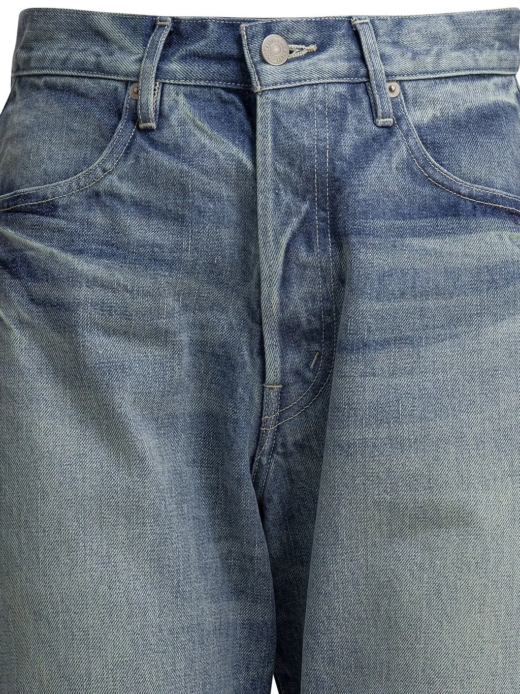 Auralee High Waist Relaxed Jeans