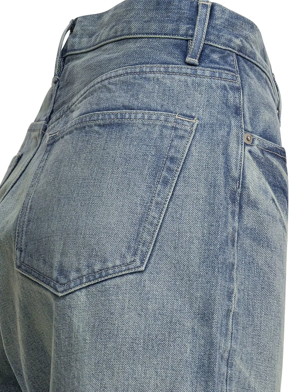 Auralee High Waist Relaxed Jeans