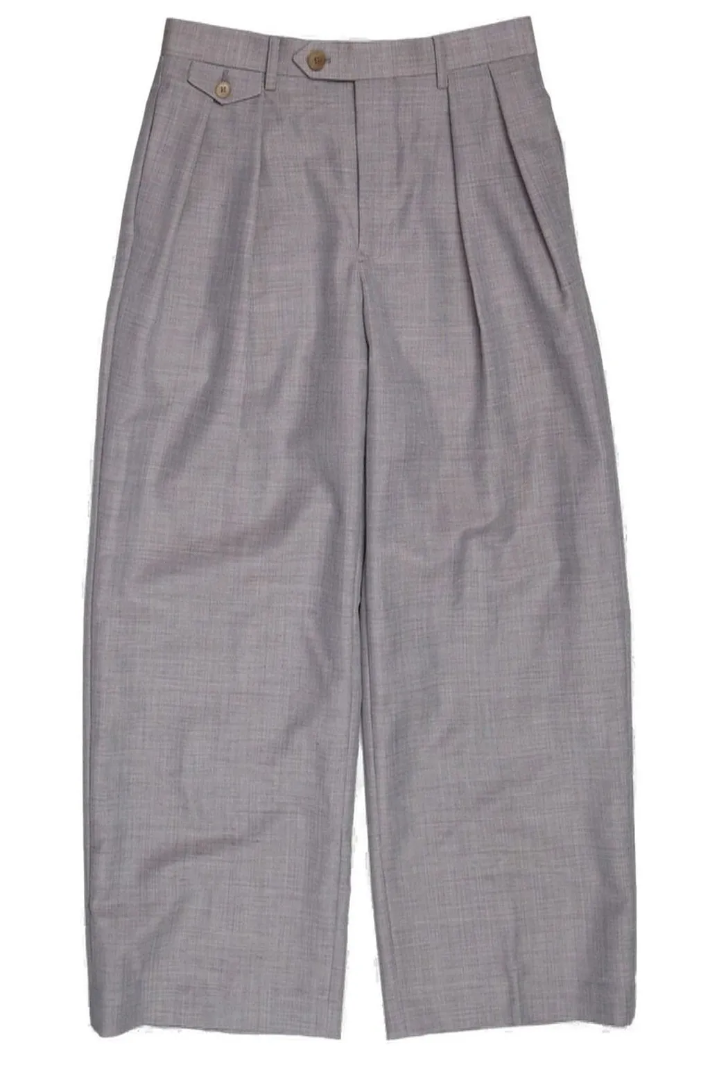 Auralee Tropical Pleated Pants