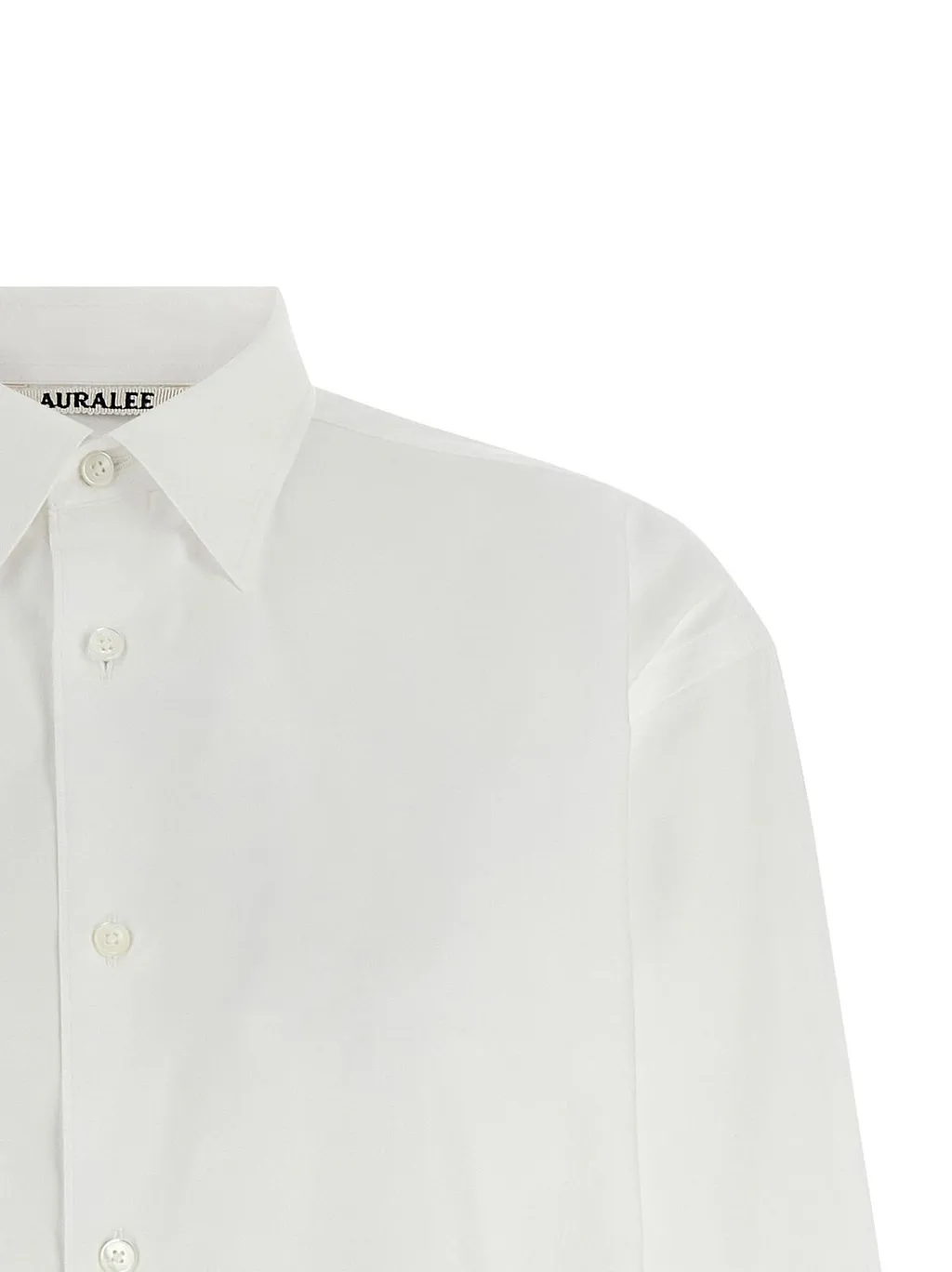 Auralee Washed Finx Twill Oversized Shirt