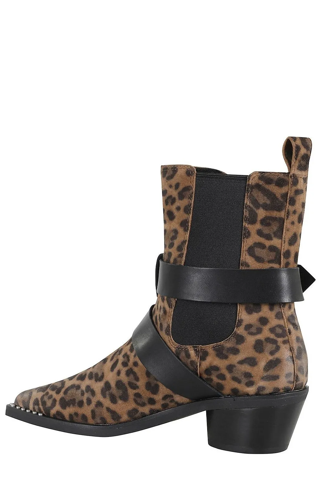 Ash Heron Belted Western Boots