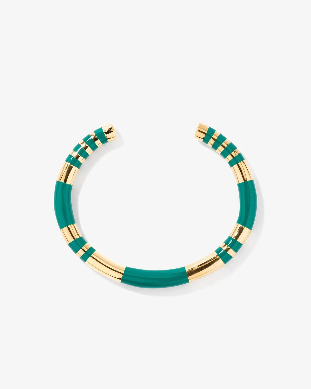 Aurelie Bidermann Positano Stripe Detailed Bangle