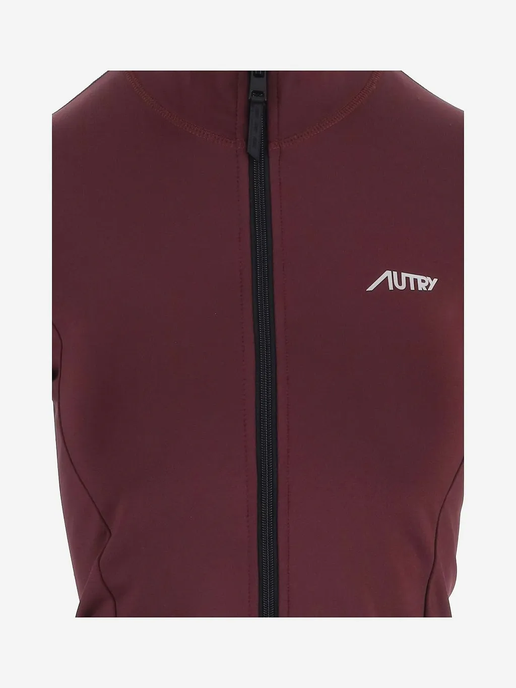 Autry Zip-Up High-Neck Sweatshirt