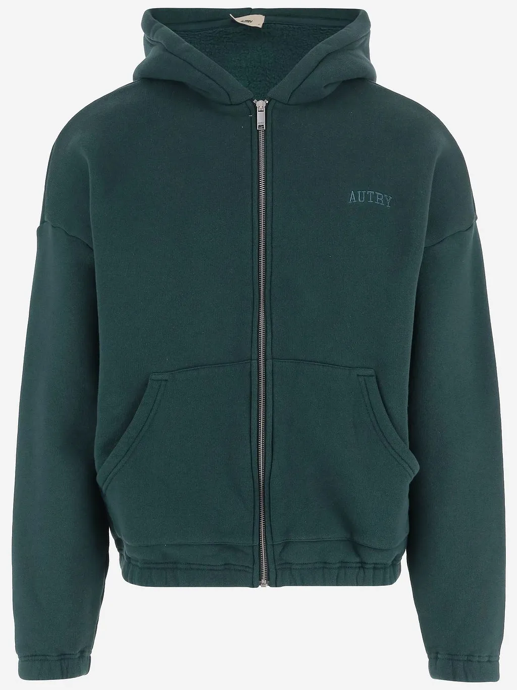 Autry Zip-Up Logo Hoodie