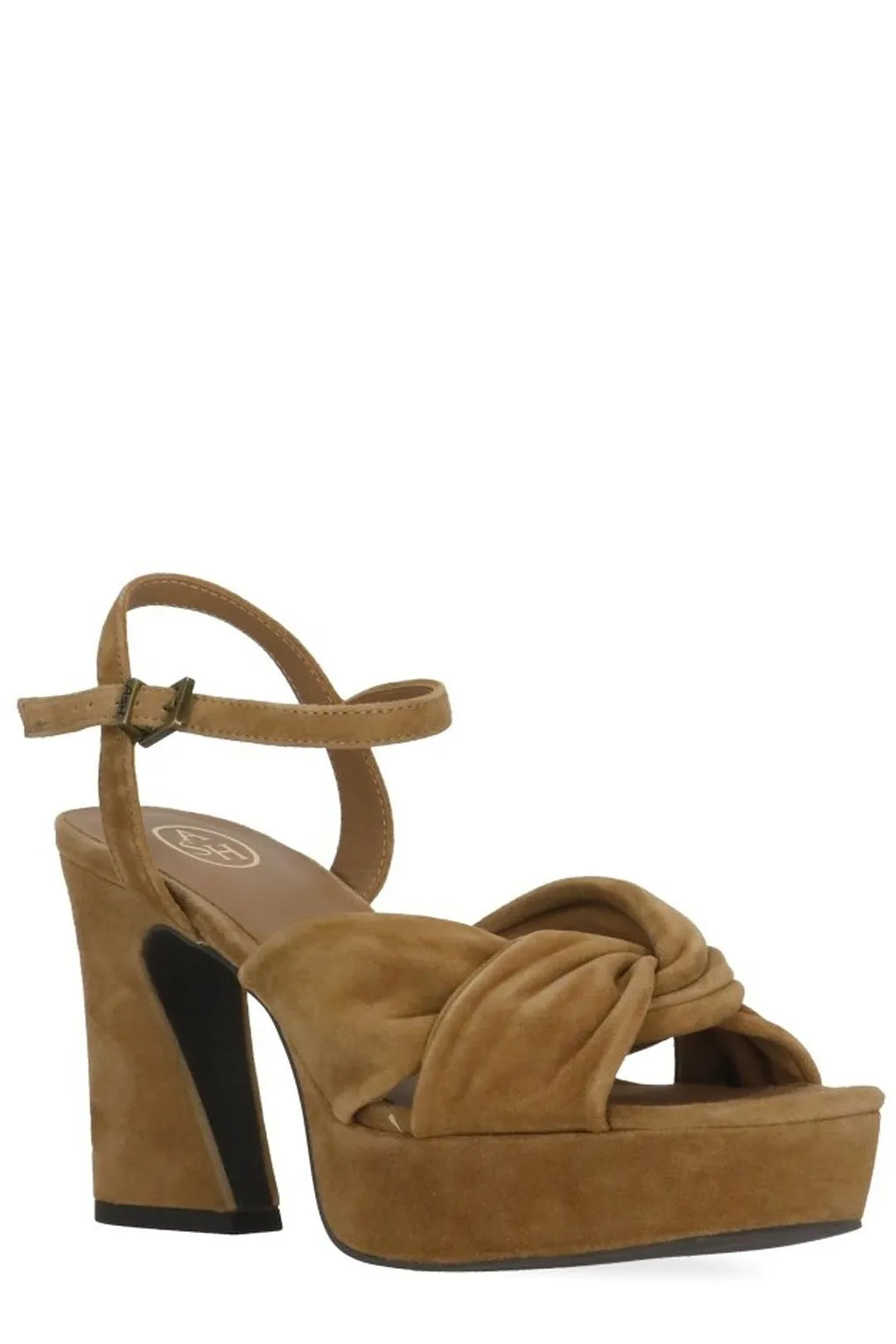 Ash Opus Knotted Platform Heeled Sandals