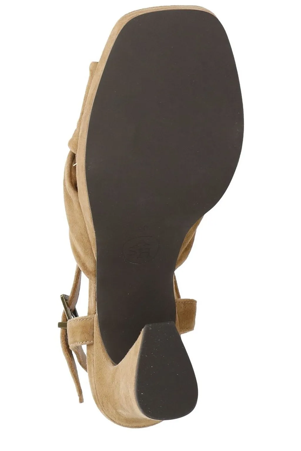 Ash Opus Knotted Platform Heeled Sandals