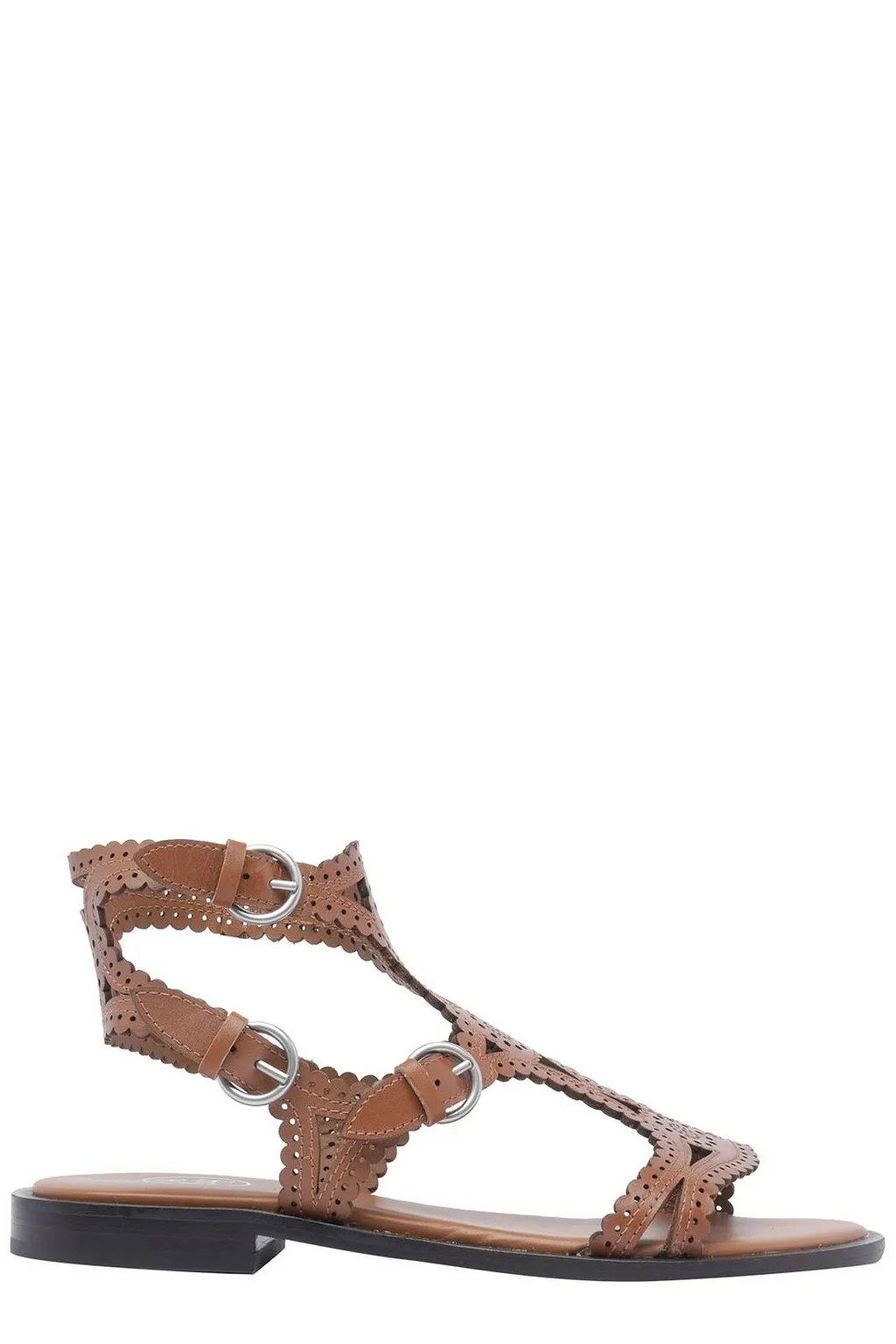 Ash Paprika Round Open Toe Sandals