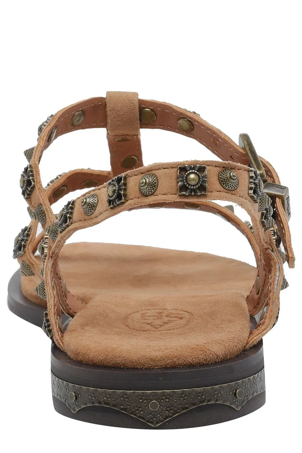 Ash Parka Studded Strappy Flat Sandals