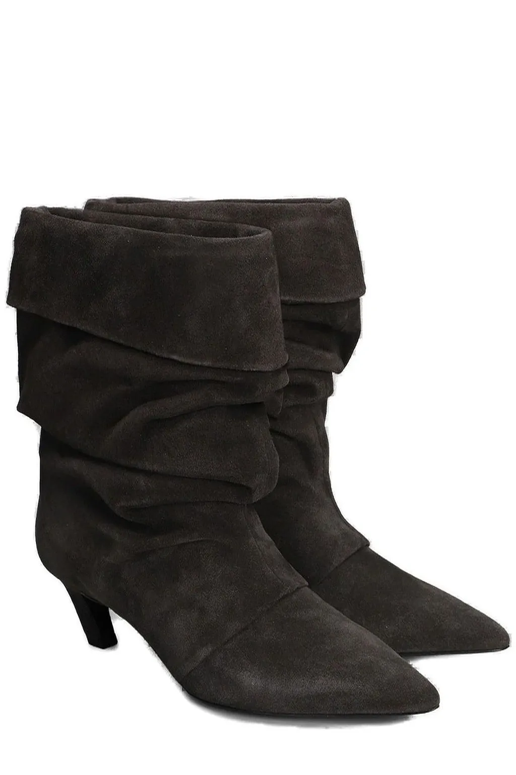 Ash Pointed-Toe Ankle Boots