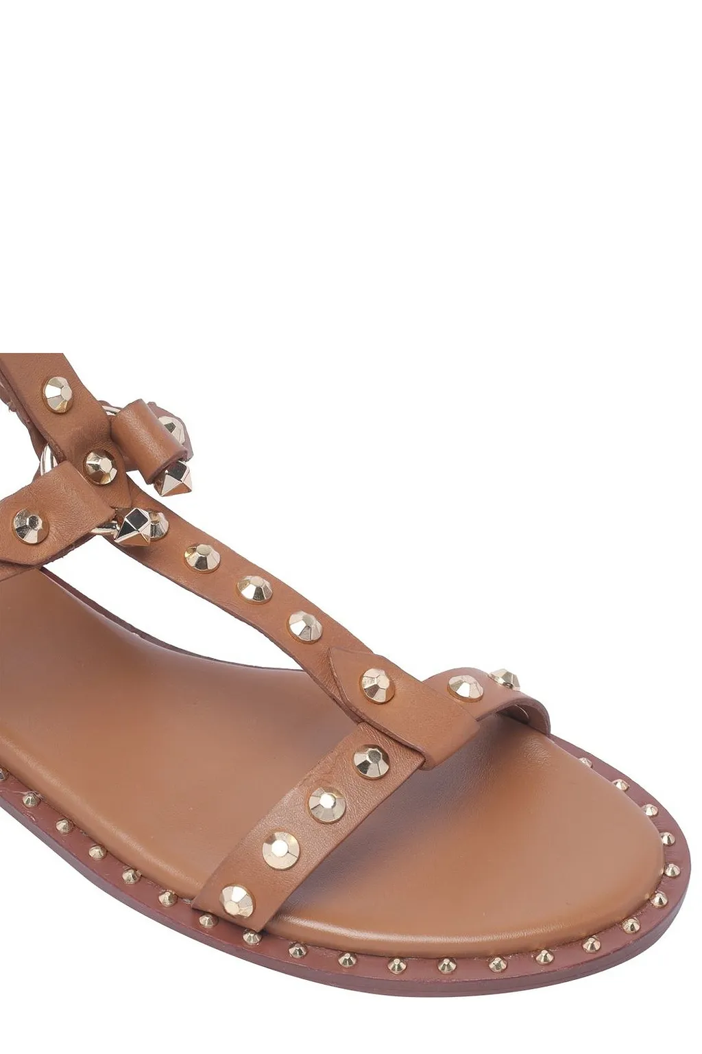 Ash Pulp Stud Embellished Sandals