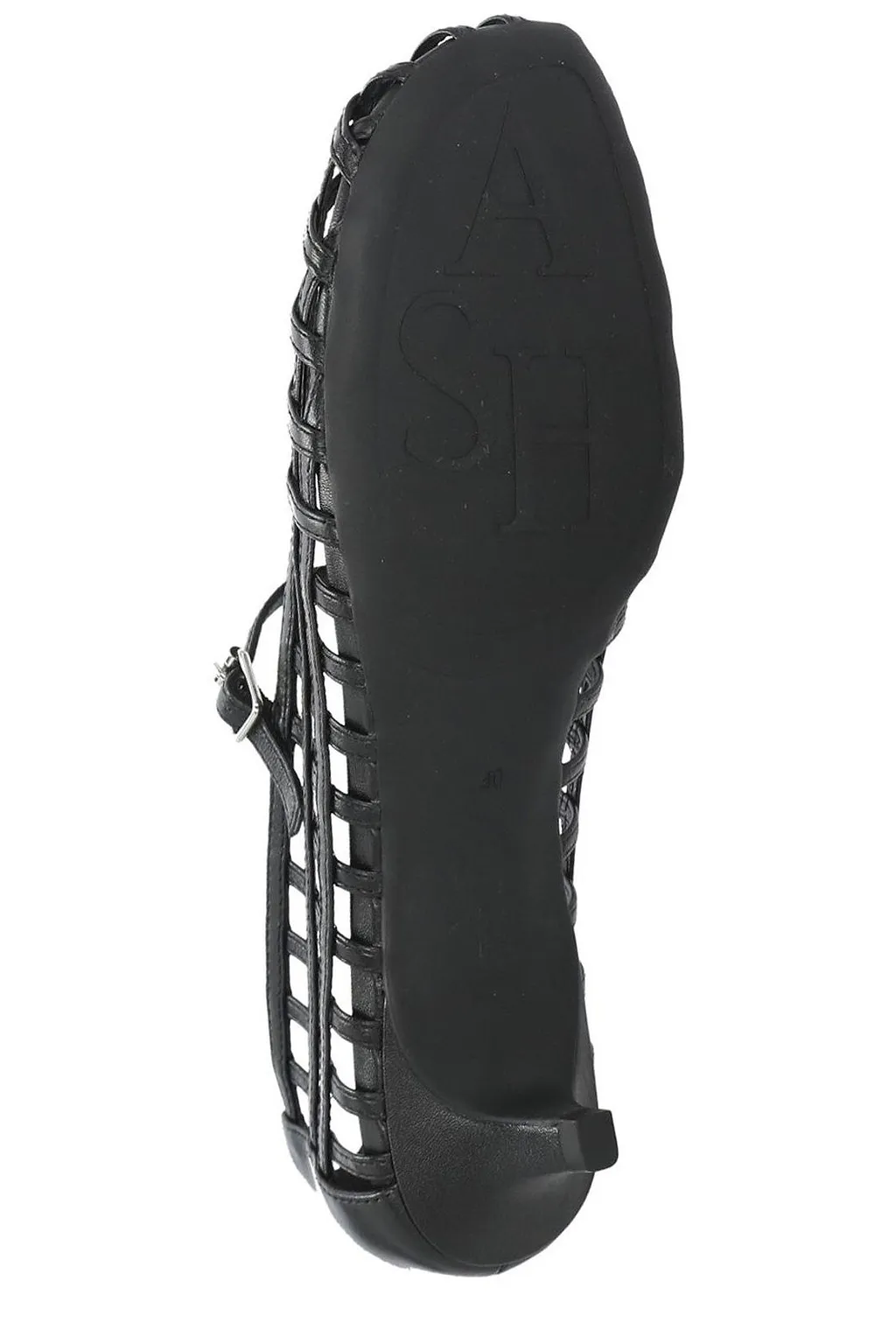 Ash Round Toe Heeled Pumps