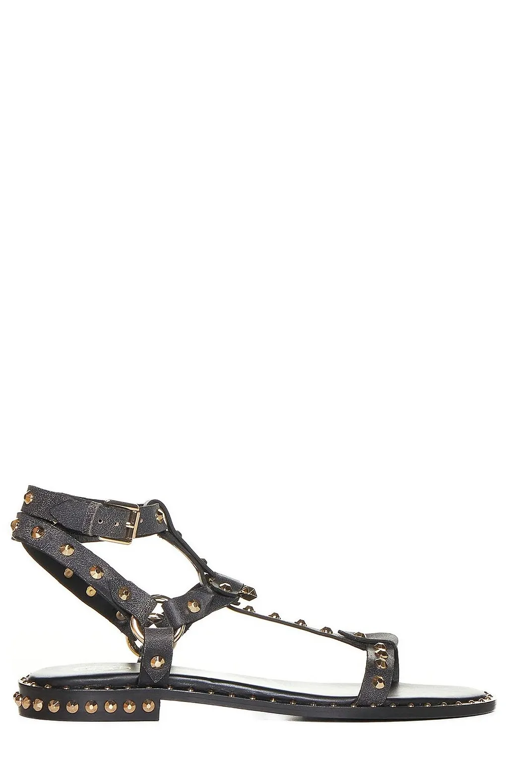 Ash Pulp Stud Embellished Sandals