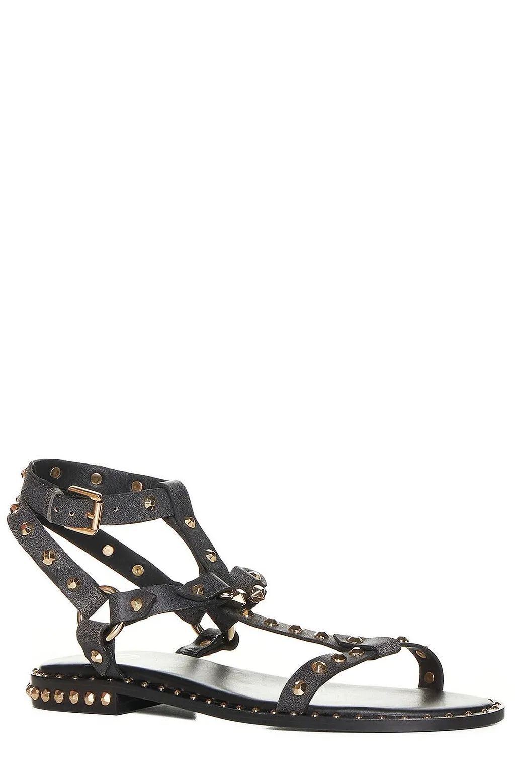 Ash Pulp Stud Embellished Sandals