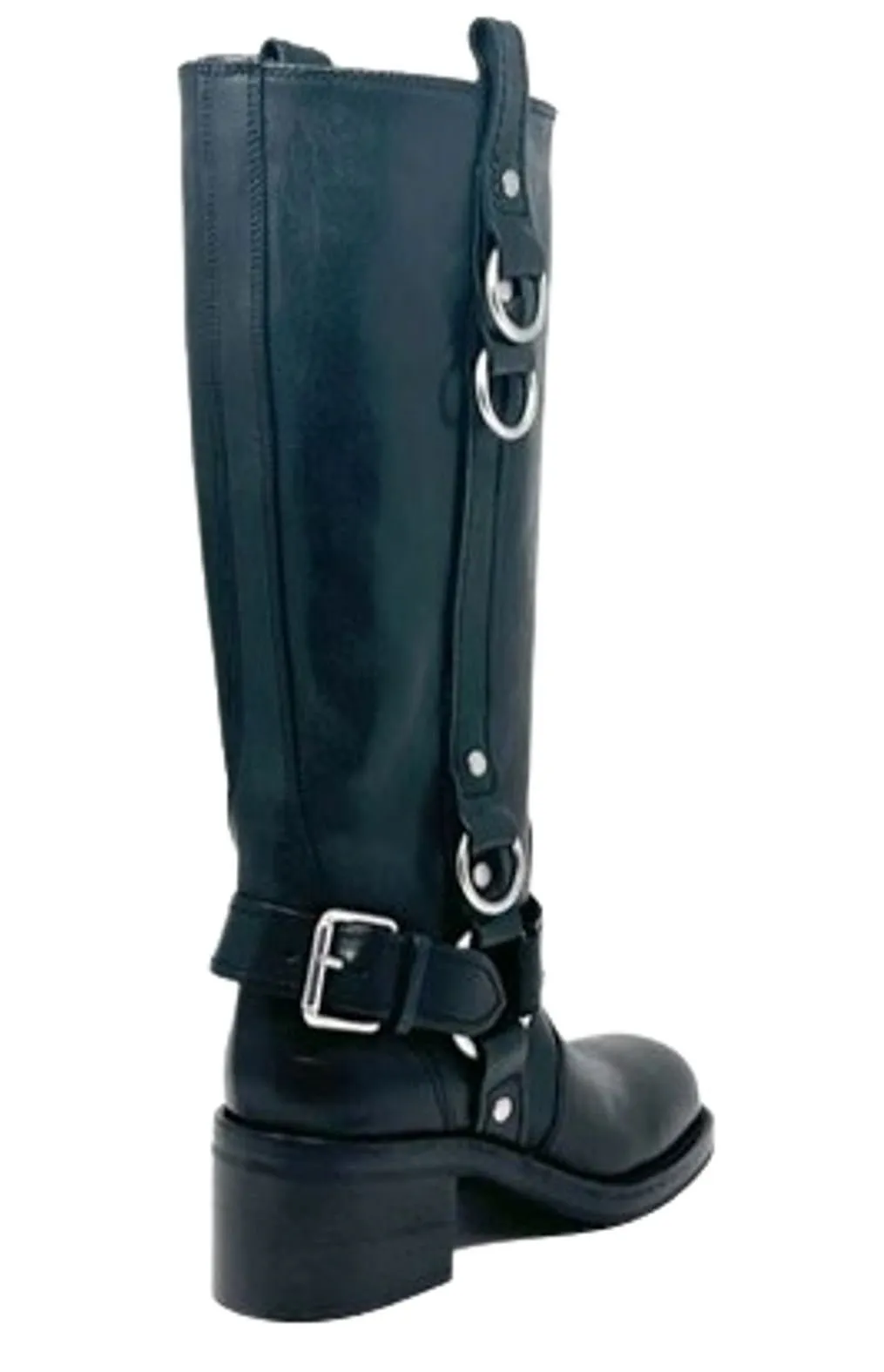 Ash Scorpio Square Toe Biker Boots