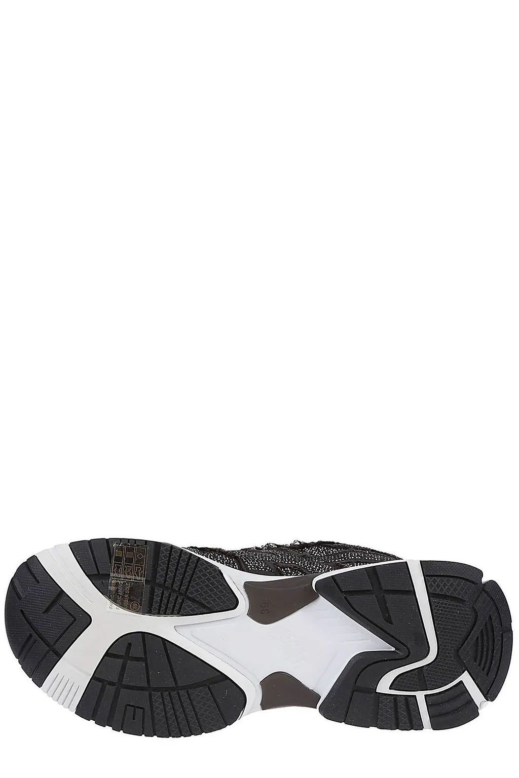 Ash Round Toe Lace-Up Sneakers