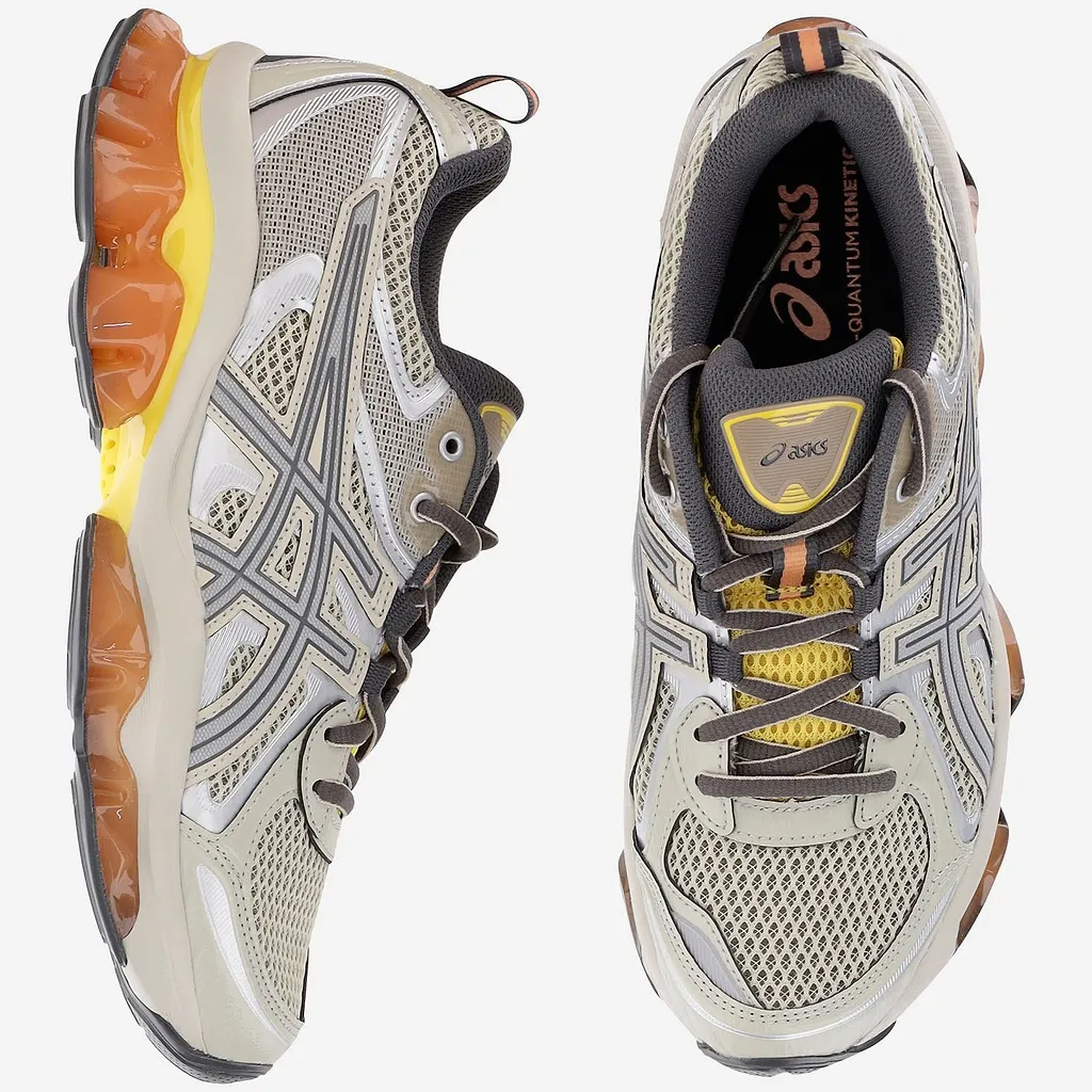 Asics Mesh Panel Lace-Up Sneakers