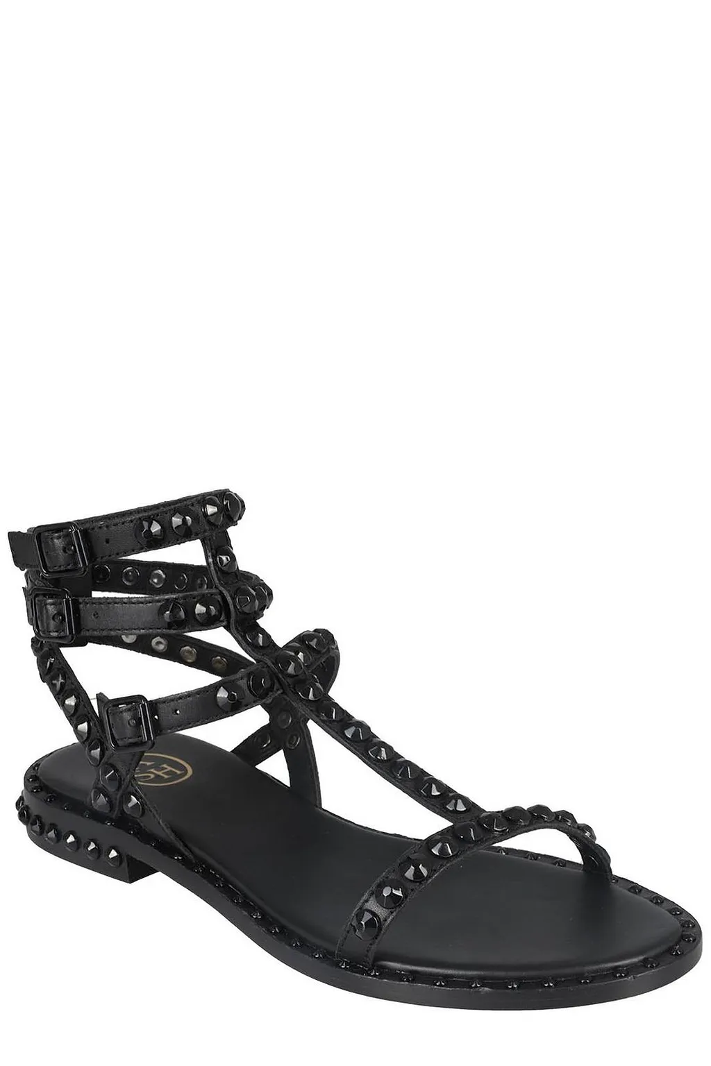 Ash Stud Embellished Open Toe Sandals