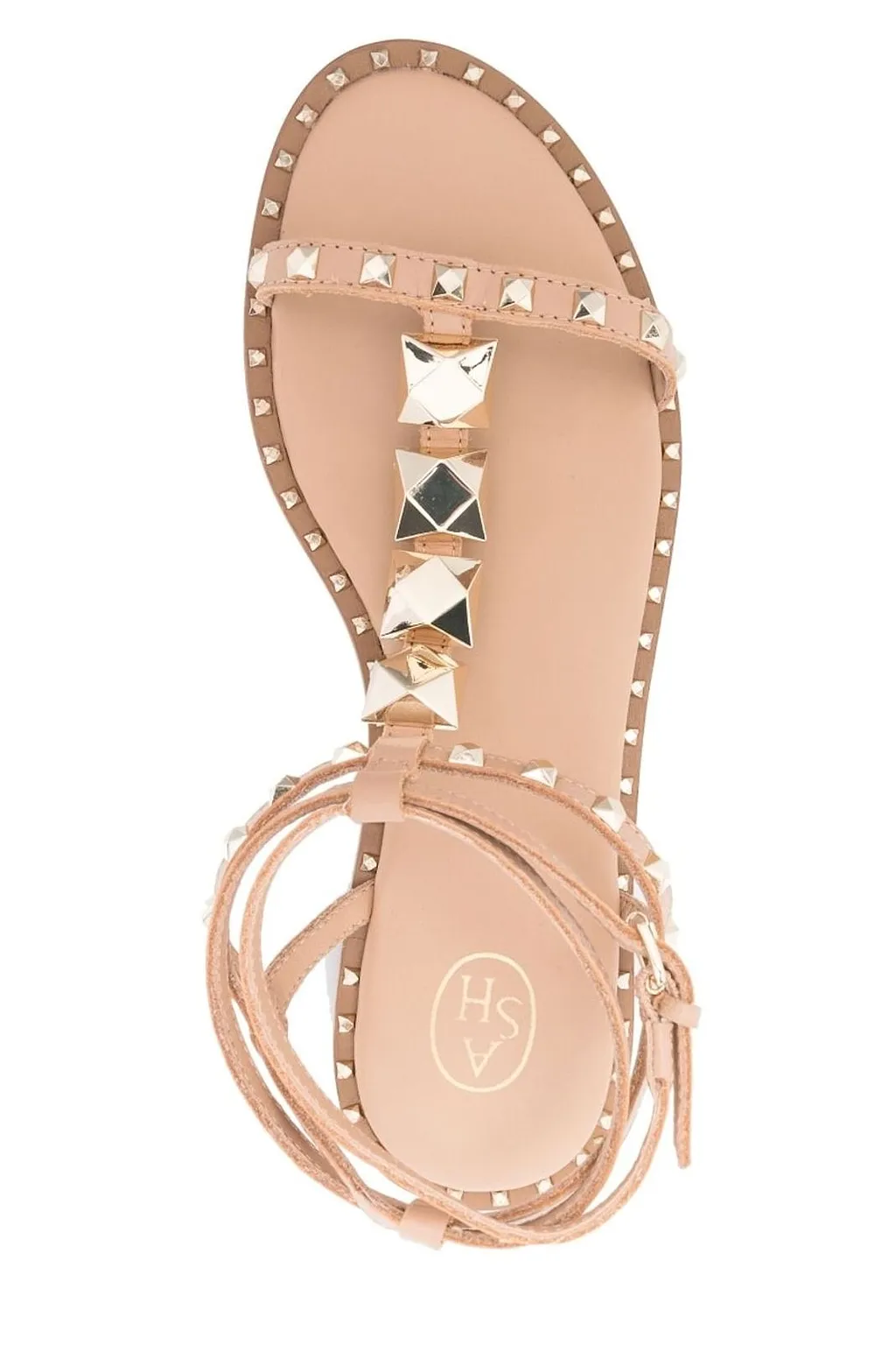 Ash Stud Embellished Open Toe Sandals