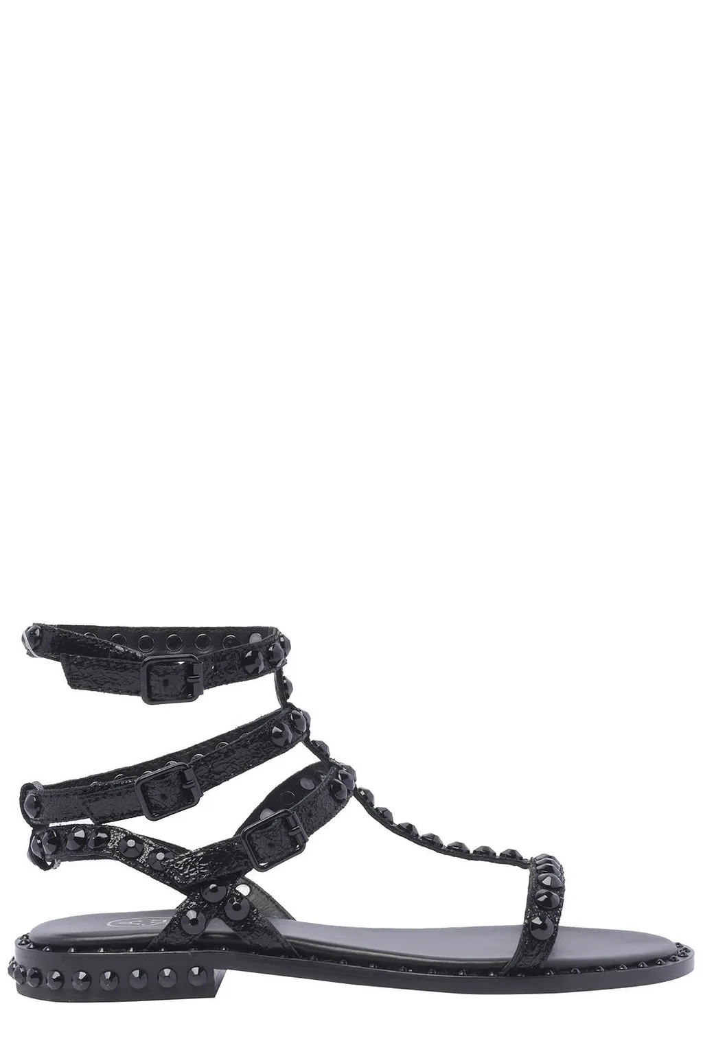 Ash Stud Embellished Open Toe Sandals