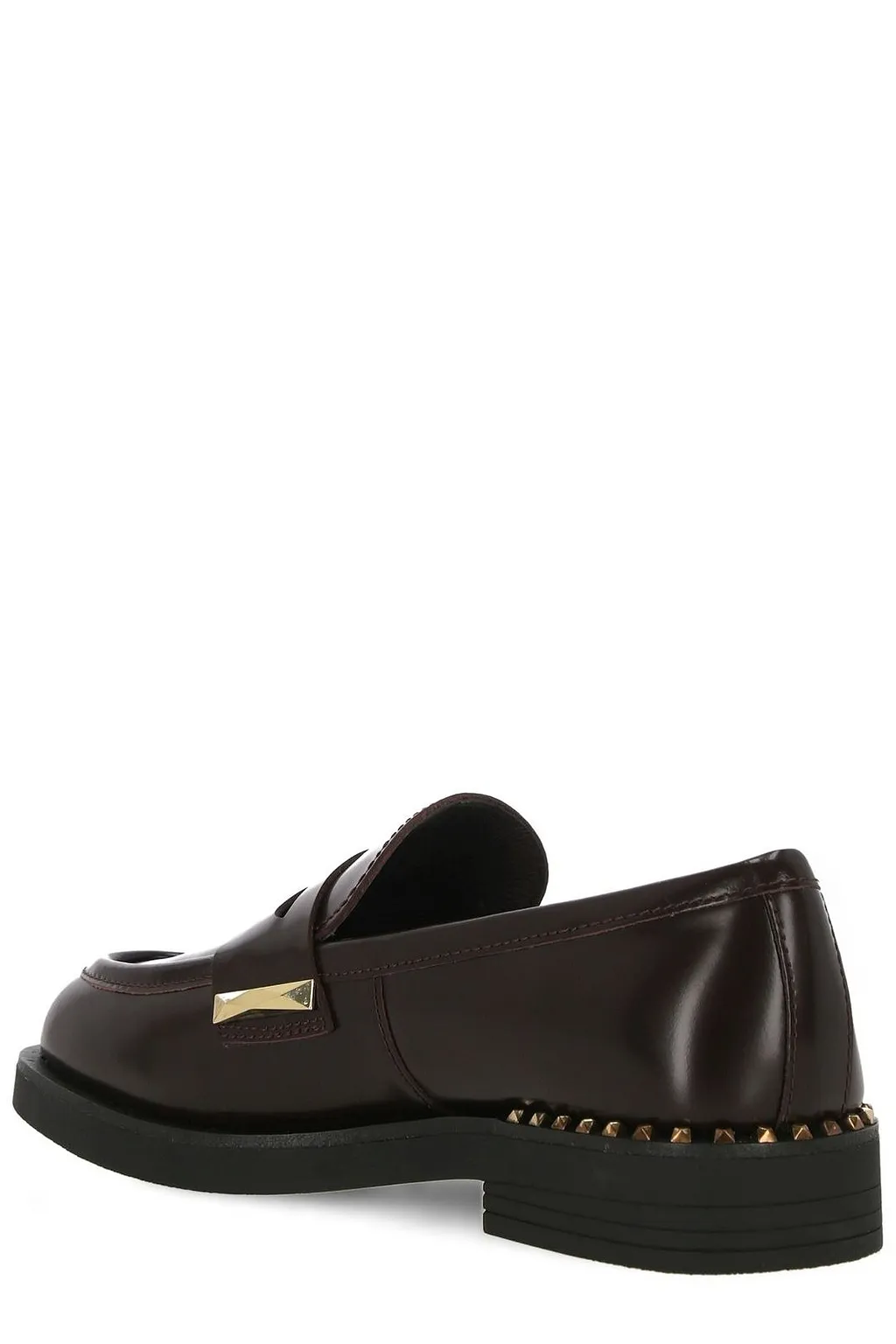Ash Whisper Stud-Embellished Loafers