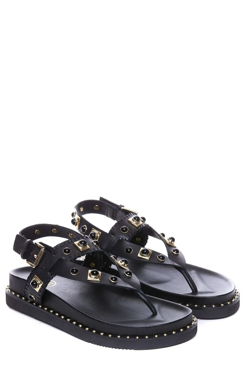 Ash Uteca Embellished Thong Sandals