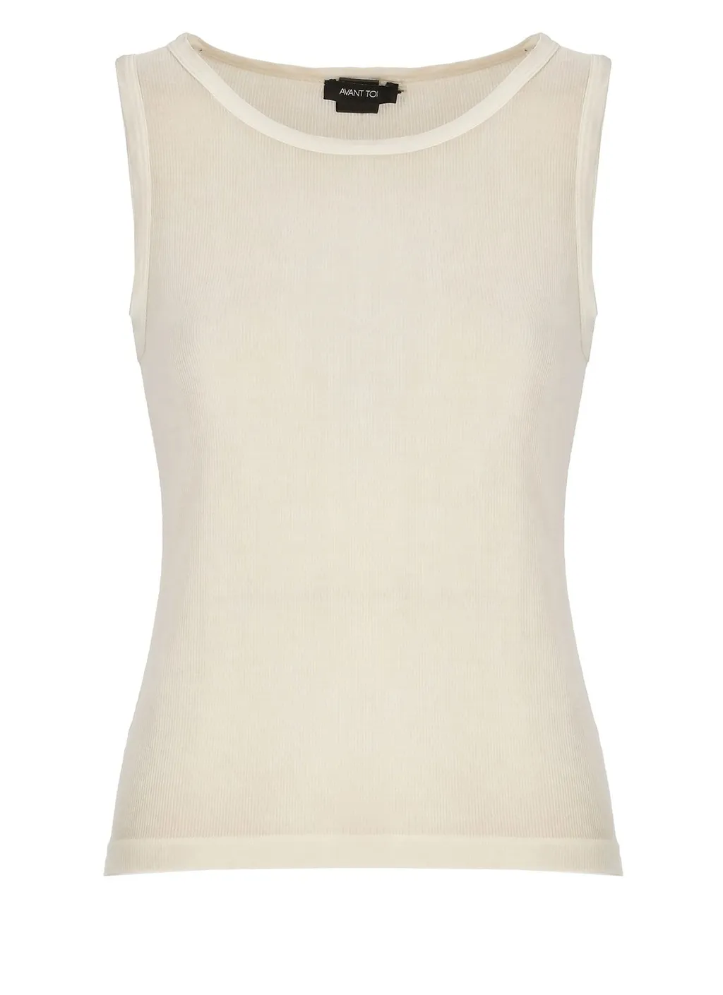 Avant Toi Ribbed Sleeveless Top