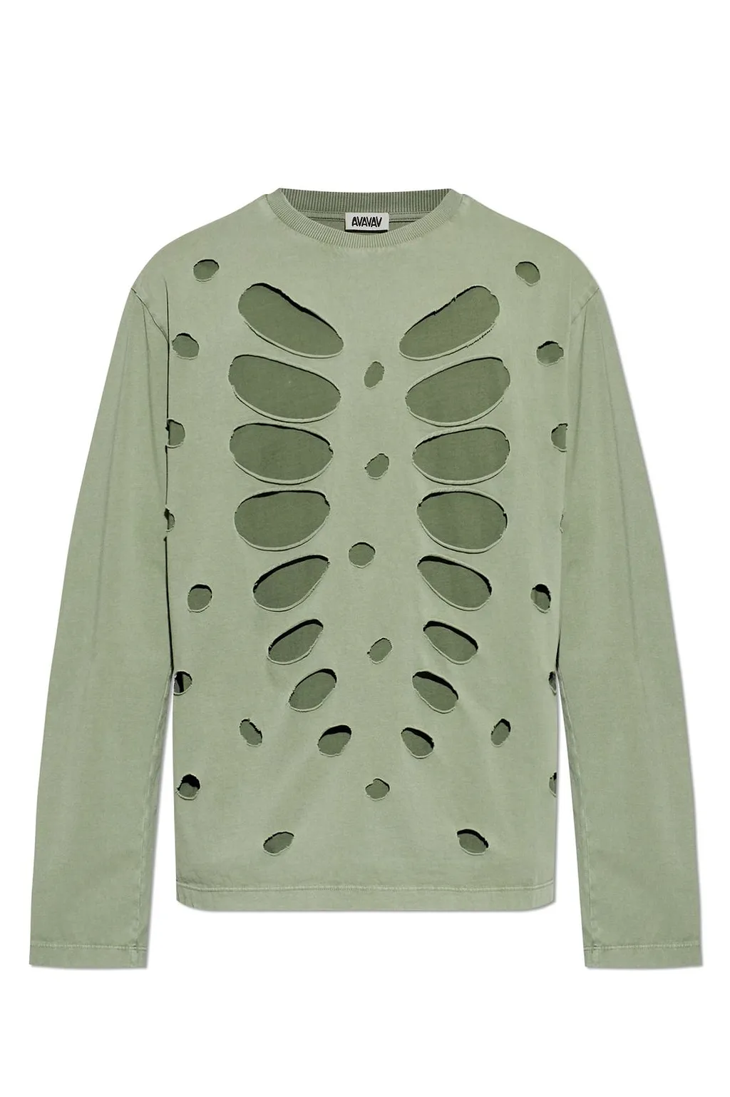Avavav Cut-Out Long-Sleeve T-Shirt