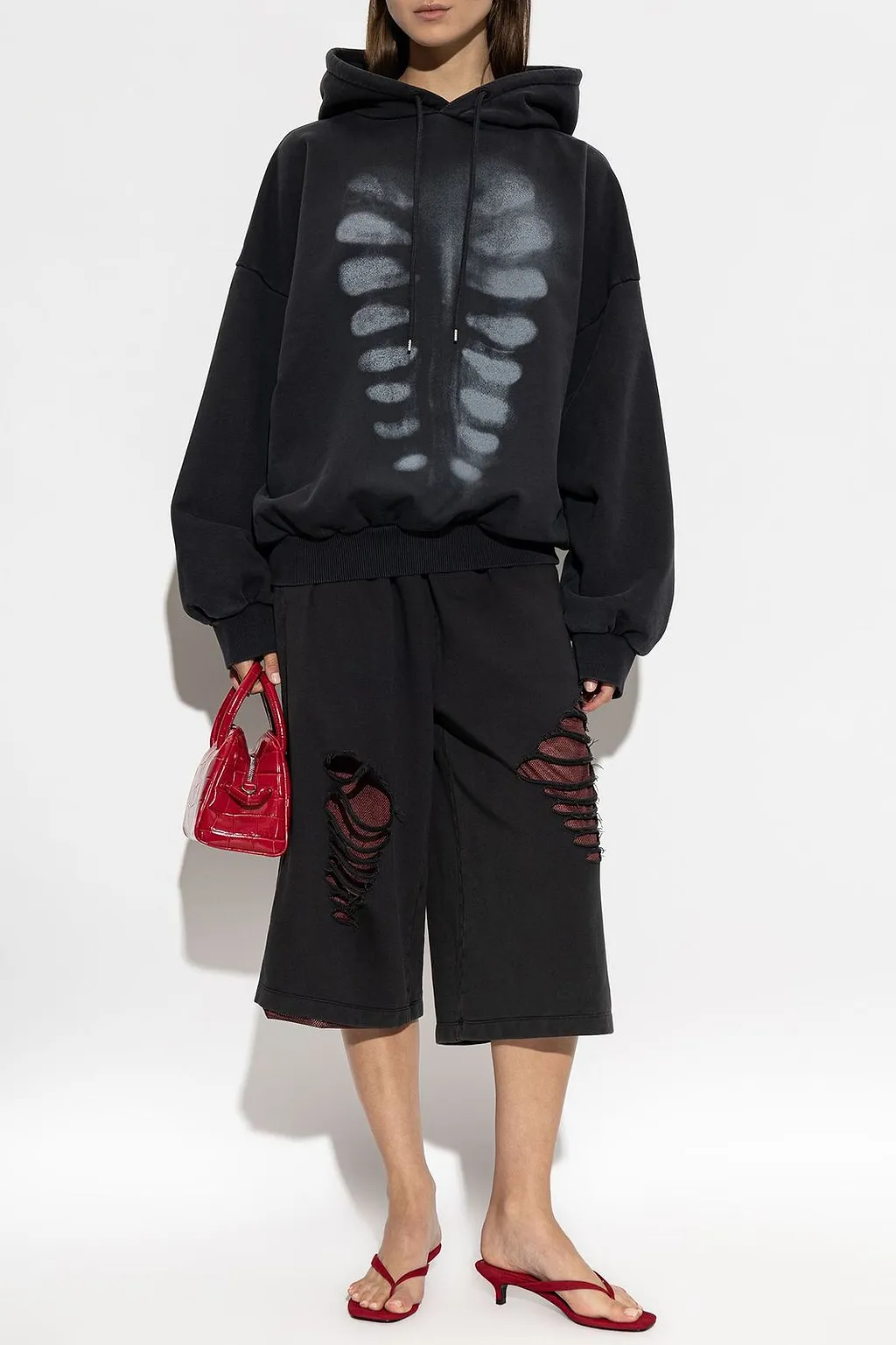 Avavav Decorative Slits Shorts