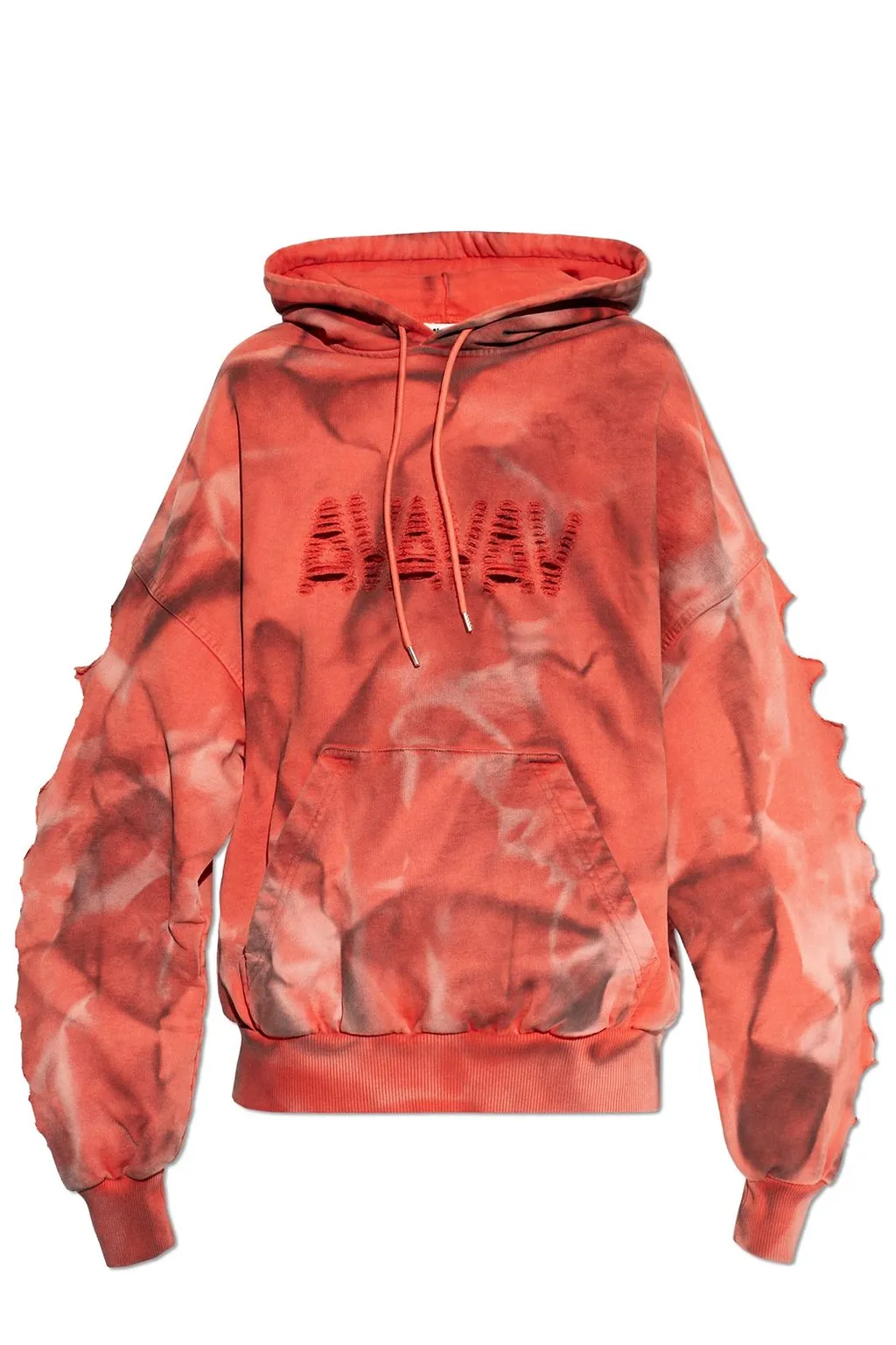 Avavav Distressed Tie-Dye Hoodie